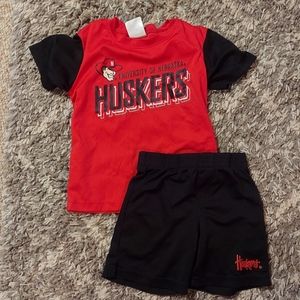 Toddler Nebraska Husker Outfit